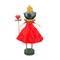 Lori Mitchell Alice in Wonderland Collection: Queen of Hearts Figurine